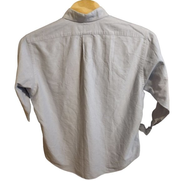 Ralph Lauren Yarmouth Oxford Blue Long Sleeve Shirt ( 17 32/32‎ ) - Picture 3 of 6